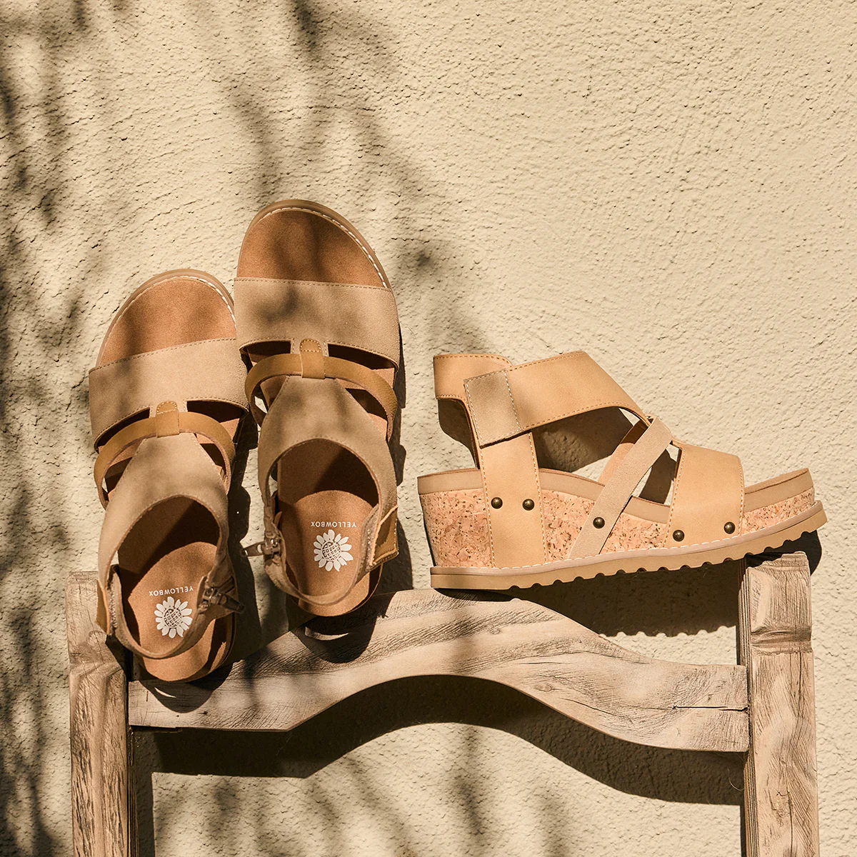 Adris Cork Wedge Sandal - Image 13