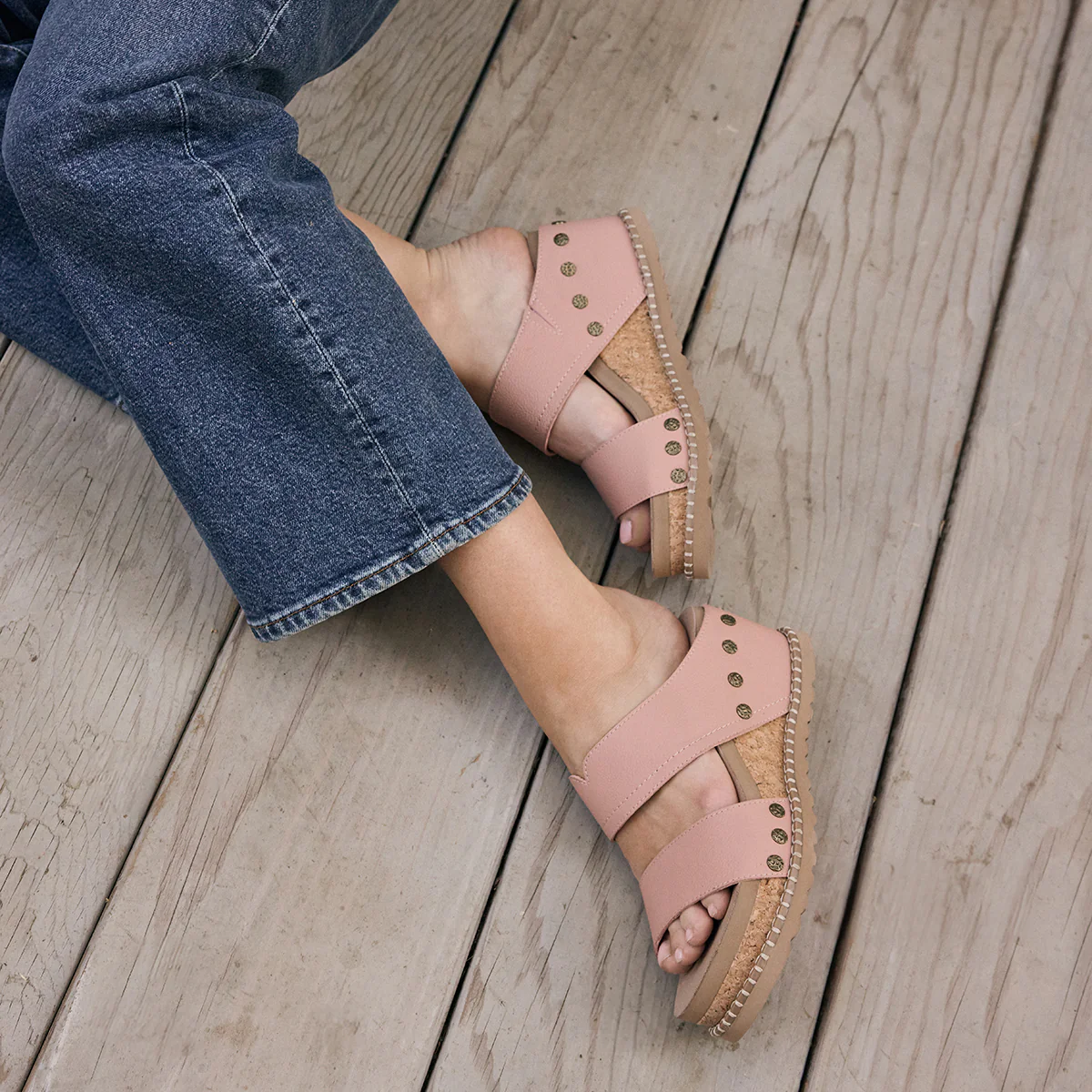 Alamos Cork Wedge Sandal - Image 14