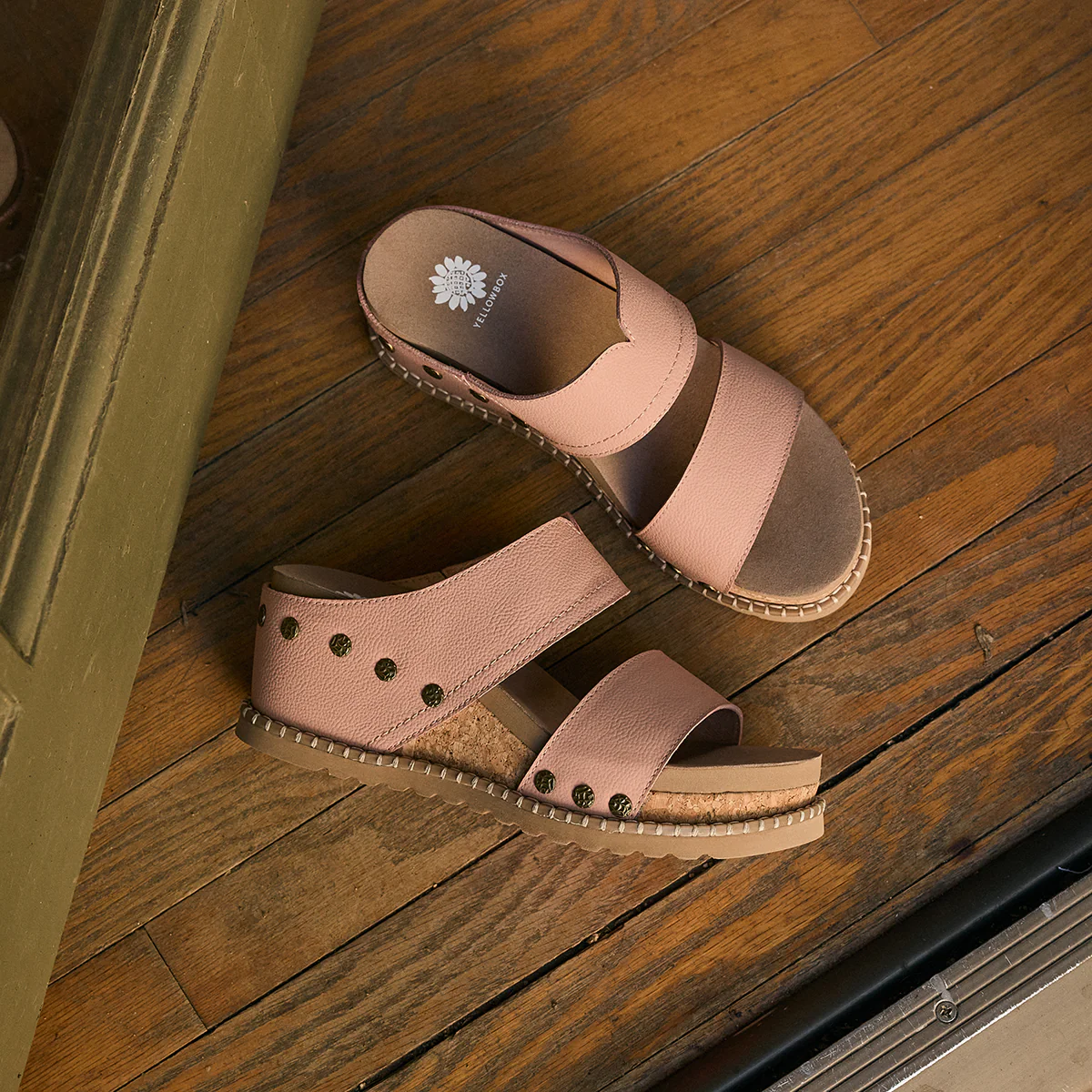 Alamos Cork Wedge Sandal - Image 5