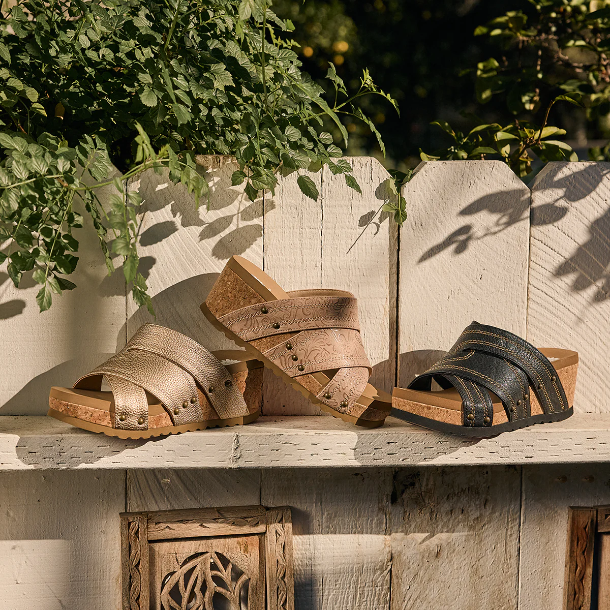 Alice Cork Wedge Sandal - Image 5