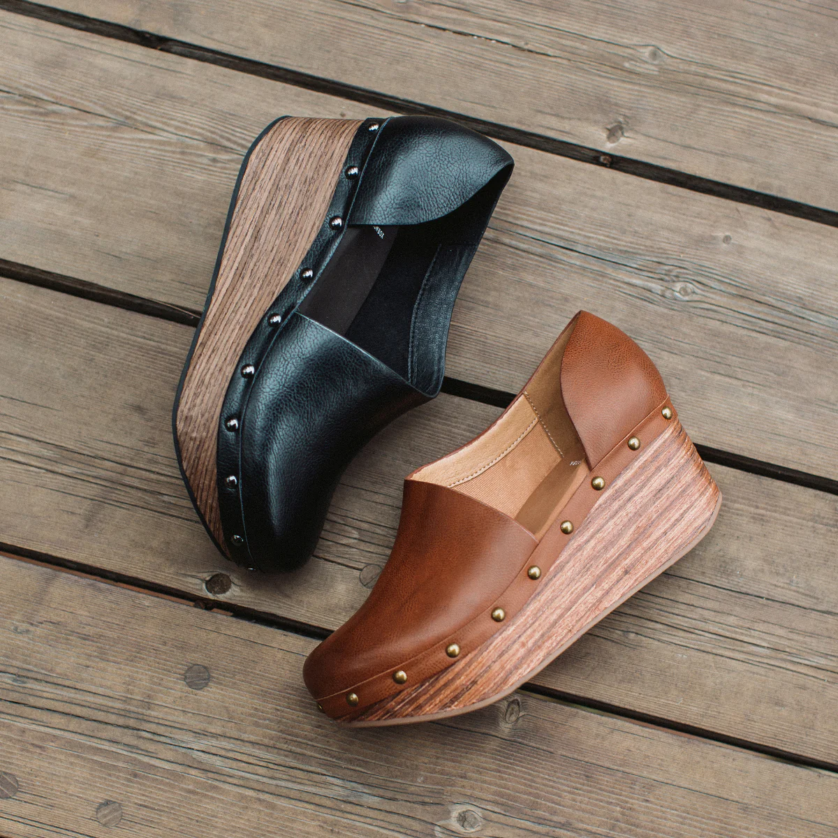 Bidelia Wedge Clog - Image 17