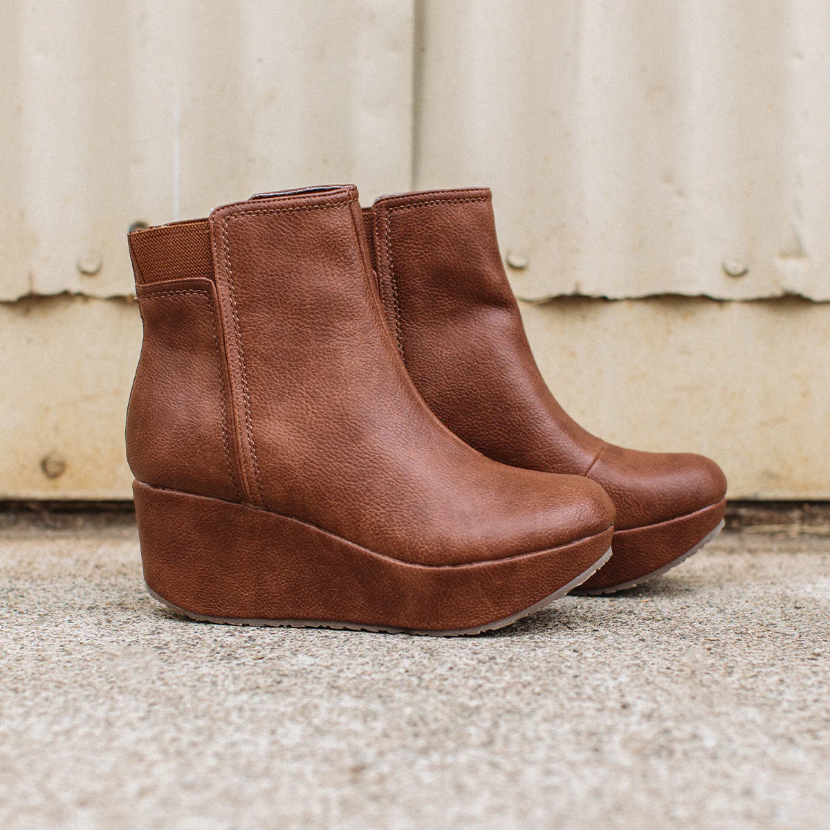 Brittany Wedge Ankle Boot - Image 13