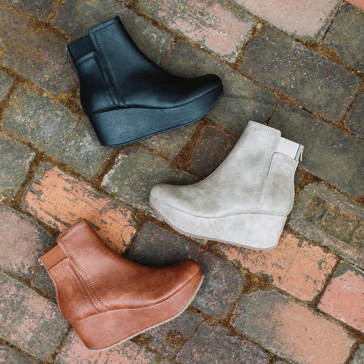 Brittany Wedge Ankle Boot - Image 22