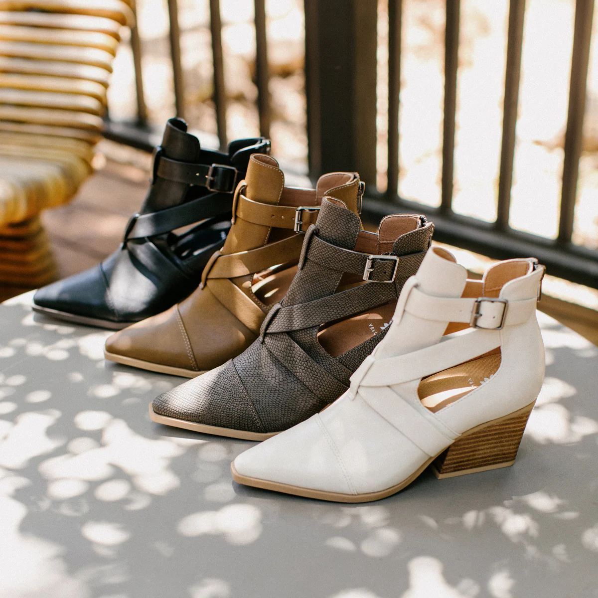 Canoly Cut-out Bootie - Image 16