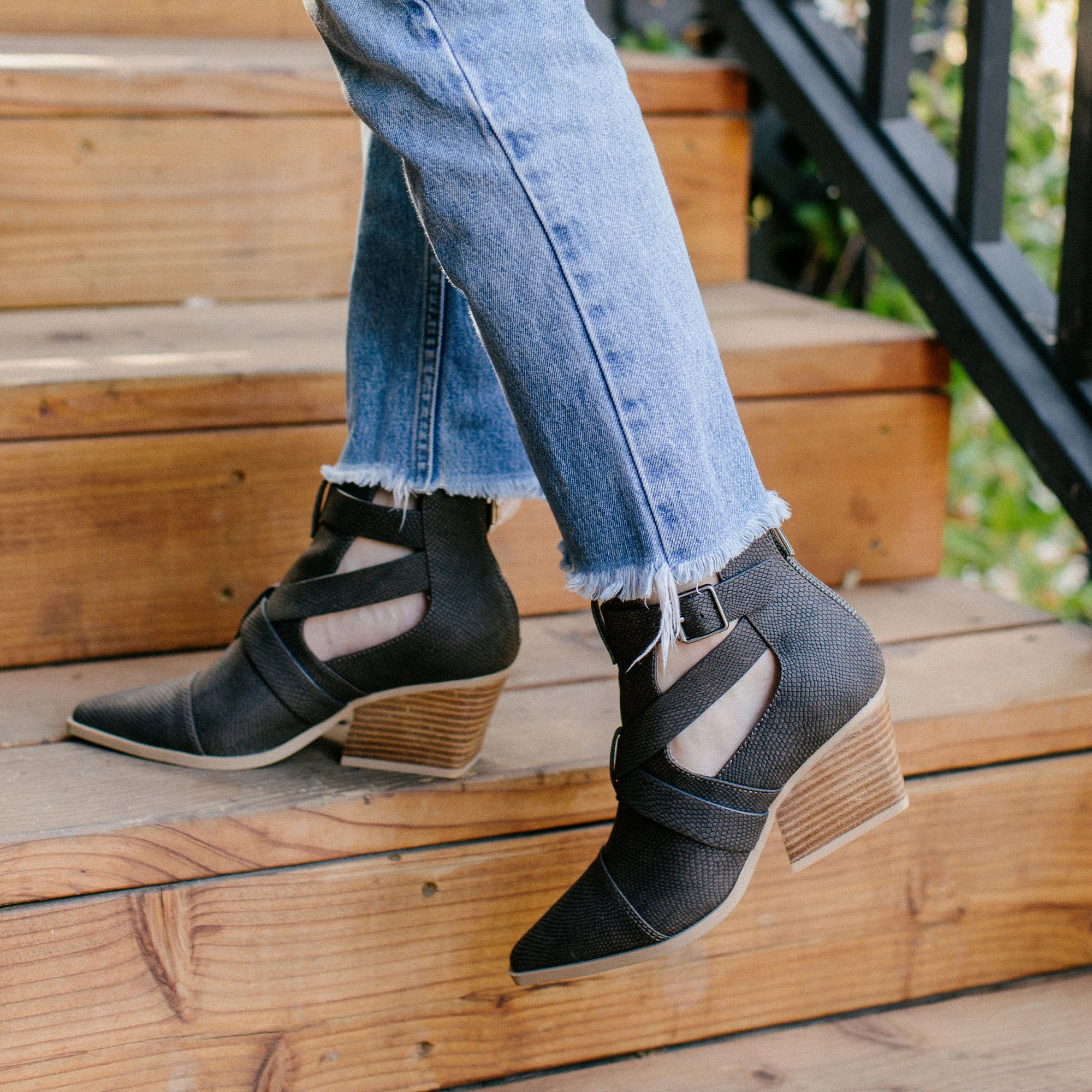 Canoly Cut-out Bootie - Image 17