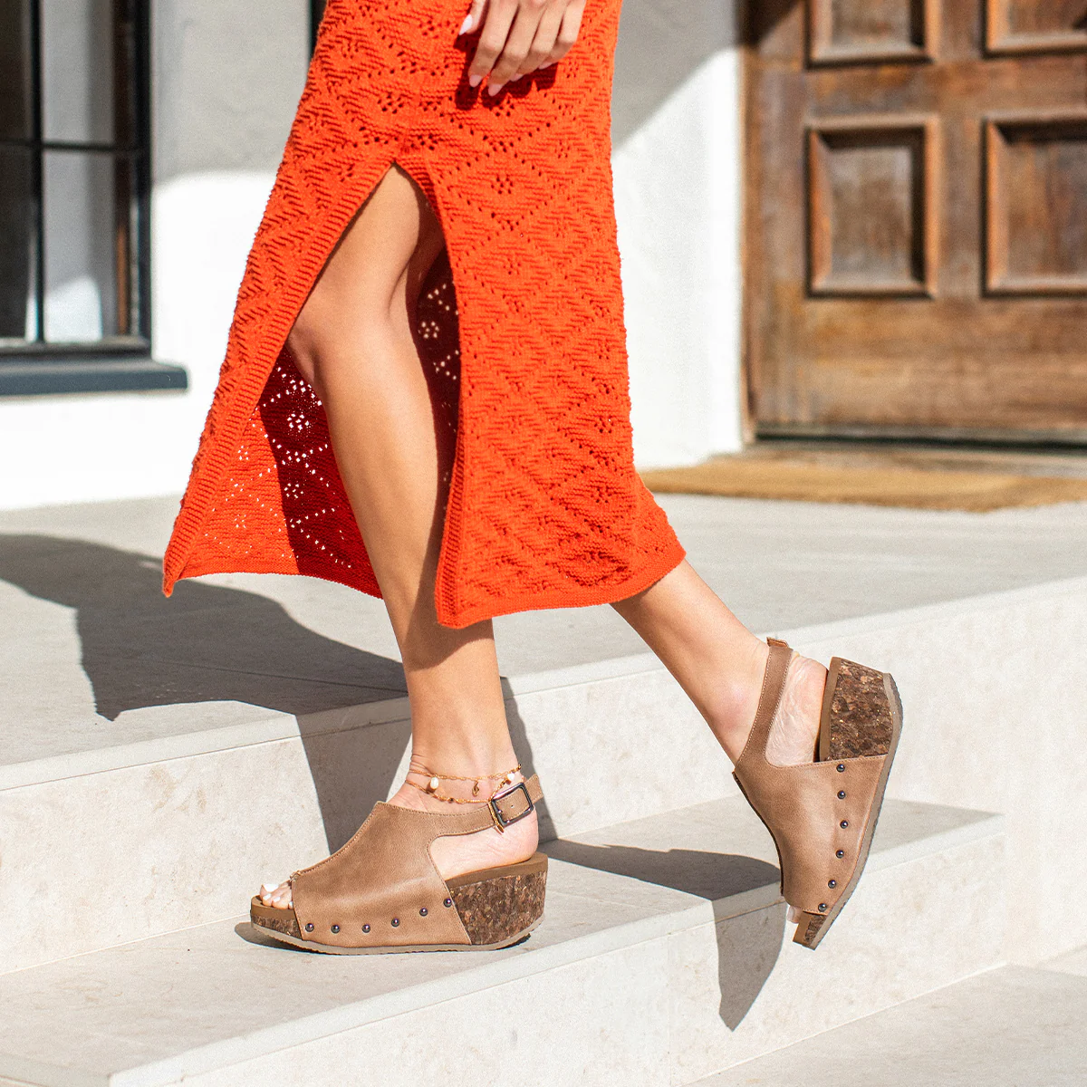 Capella Wedge Sandal - Image 9