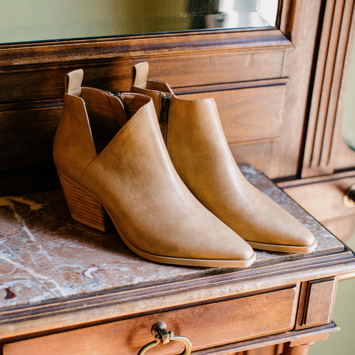 Capriana Cut-out Bootie - Image 23