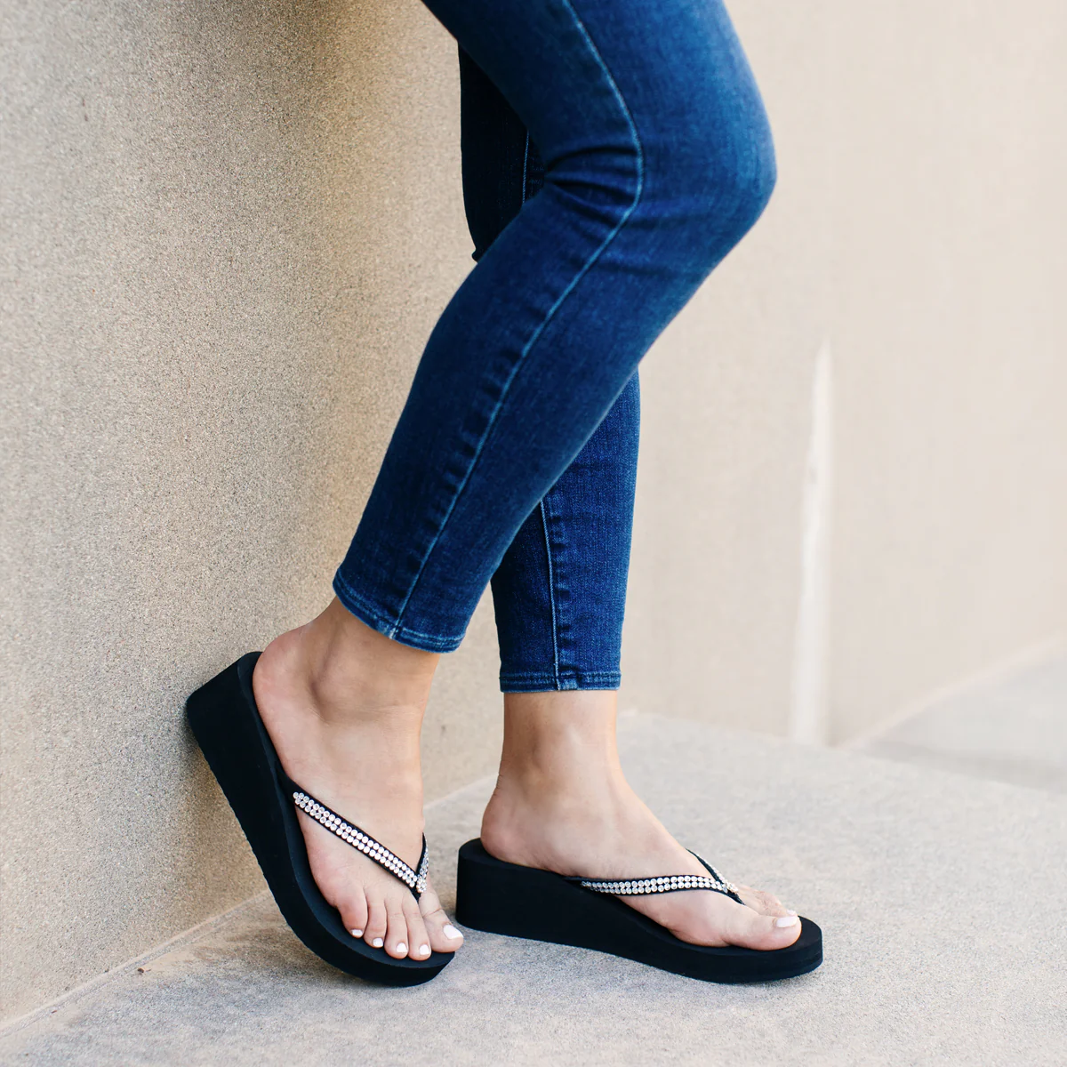Custard Wedge Sandal - Image 11