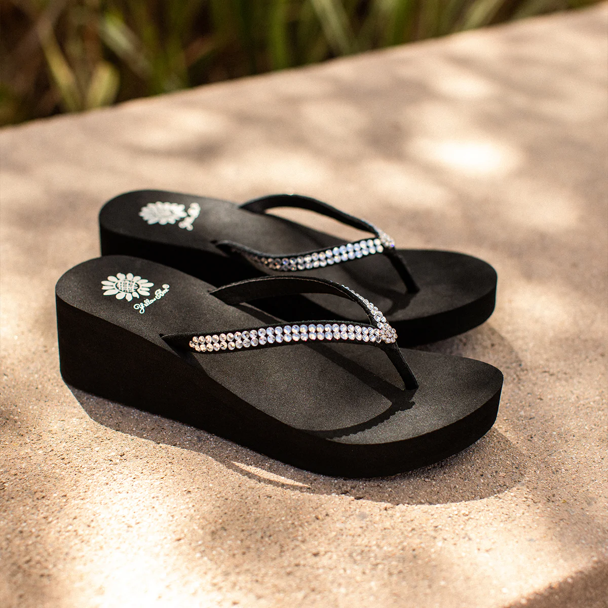 Custard Wedge Sandal - Image 5