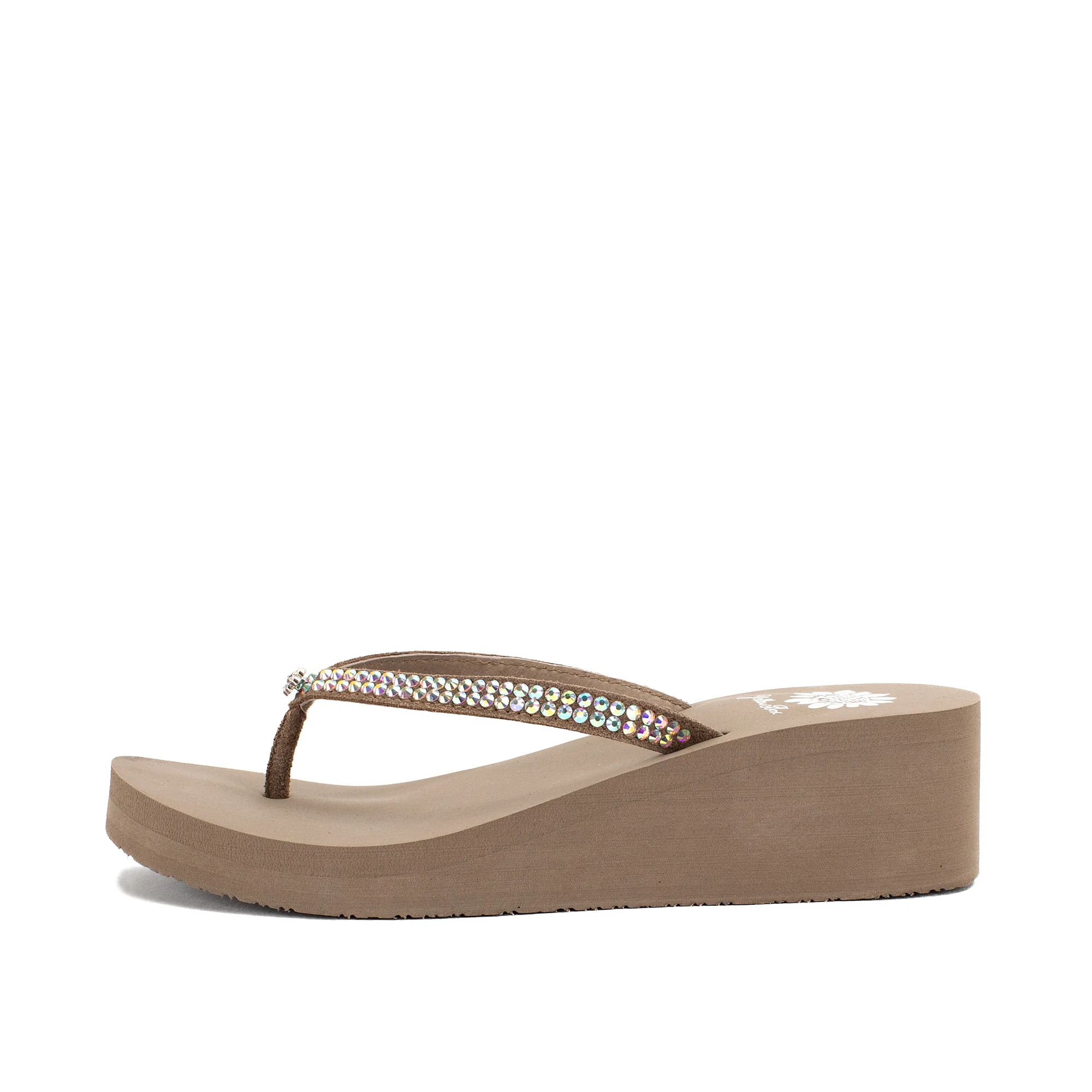 Custard Wedge Sandal - Image 7