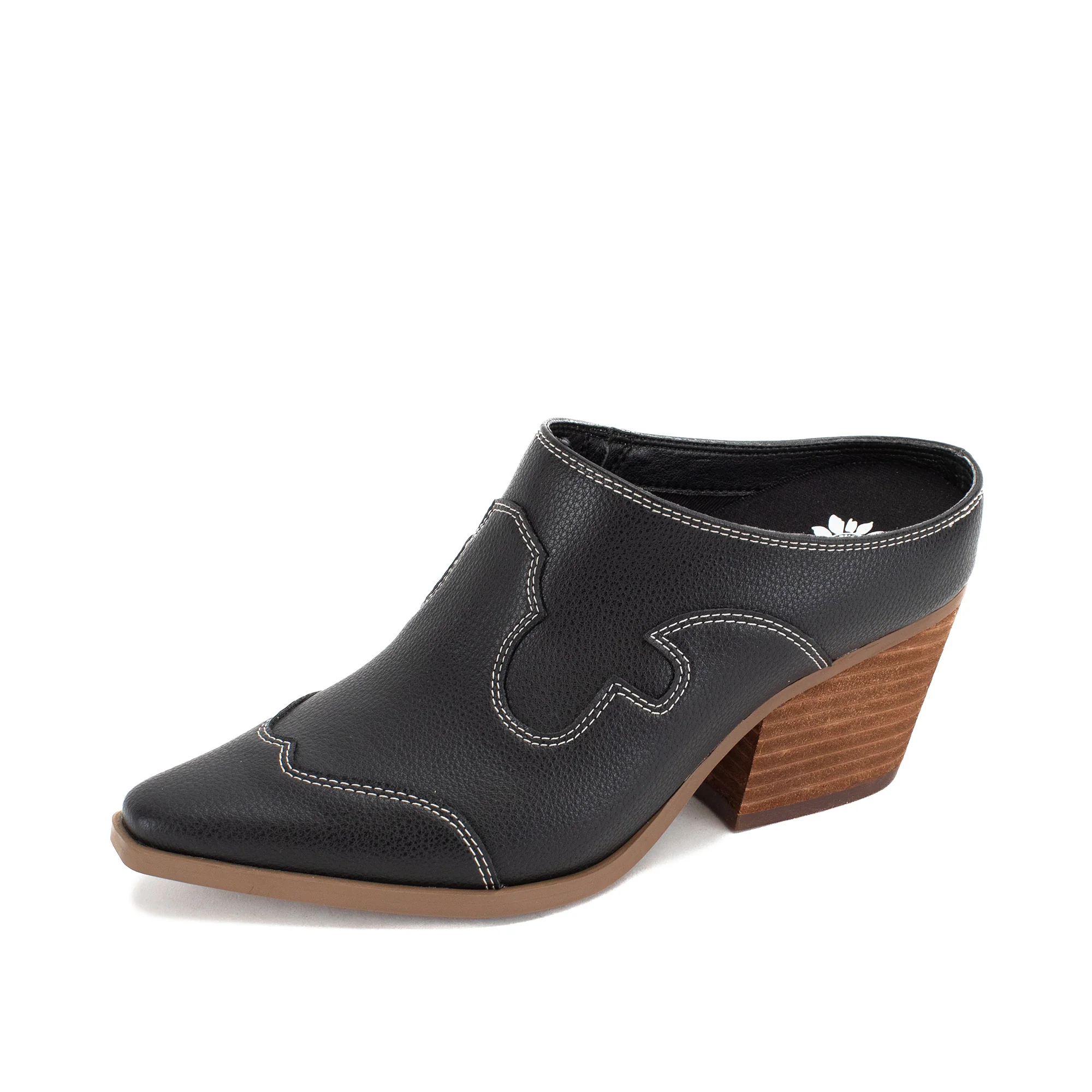 Cyan Heeled Mule - Image 2