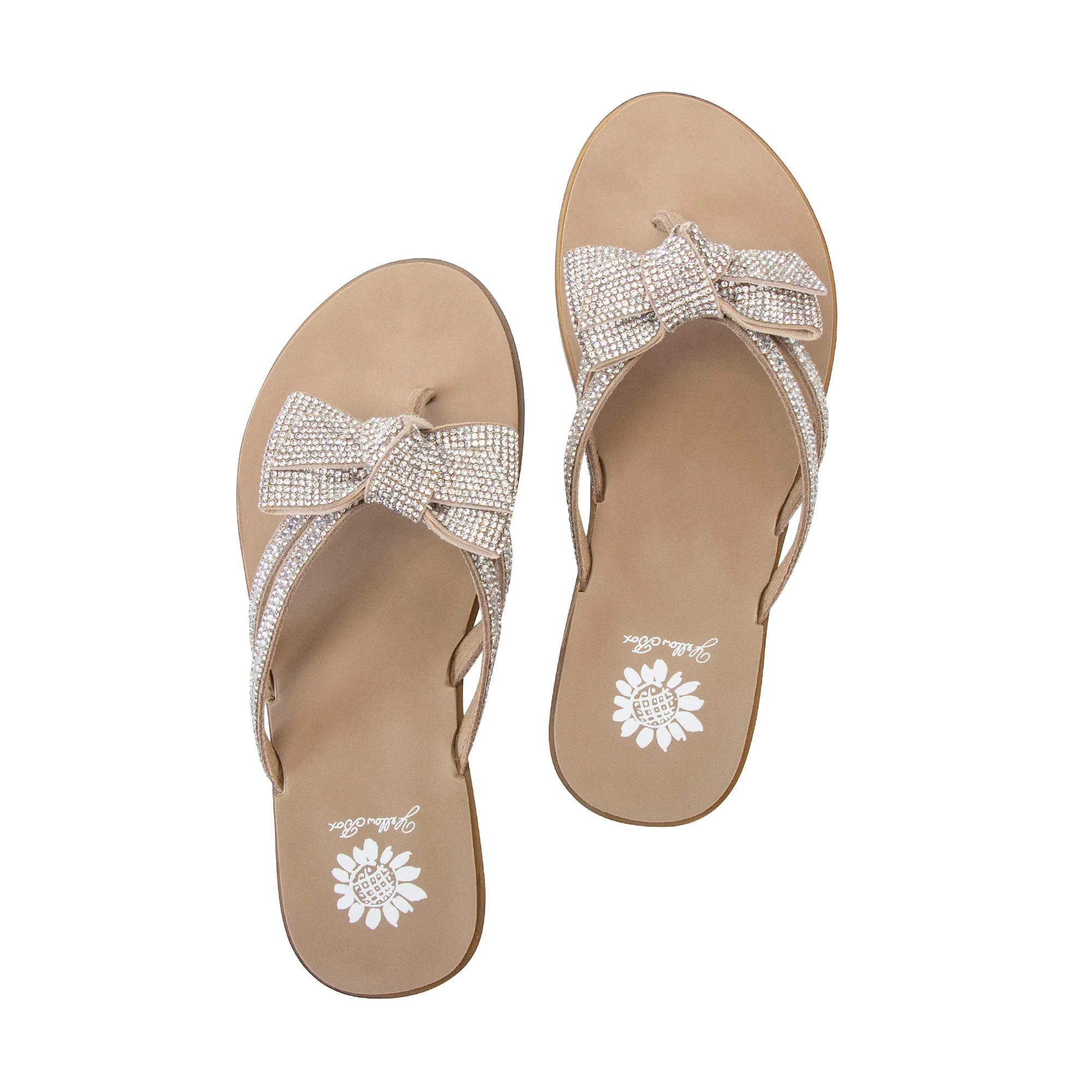Donna Crystal Bow Sandal - Image 3