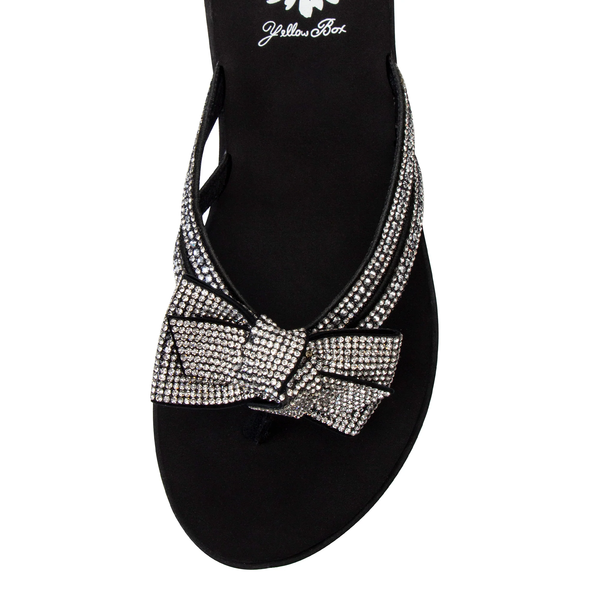 Donna Crystal Bow Sandal - Image 9