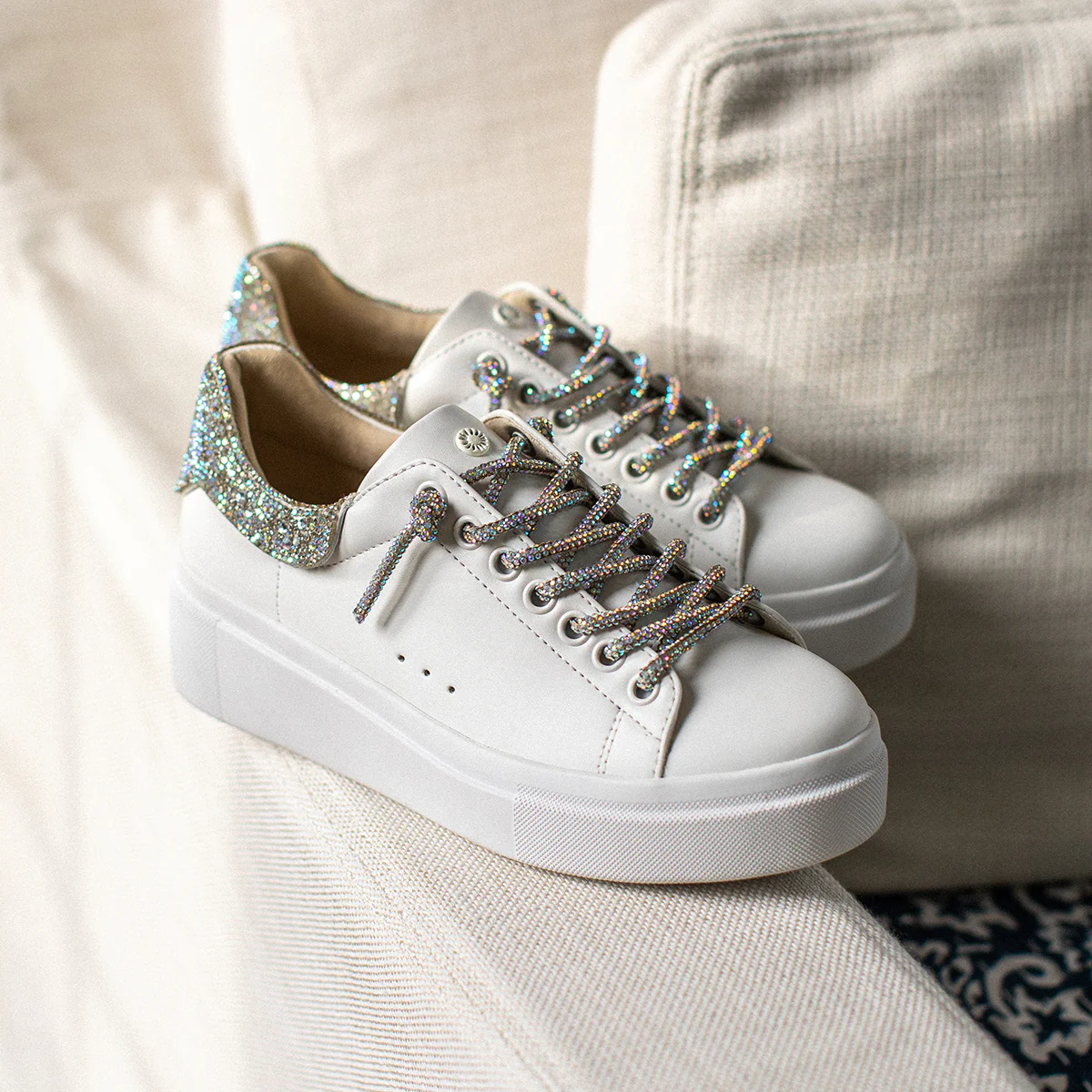 Evalia Rhinestone Sneaker - Image 10