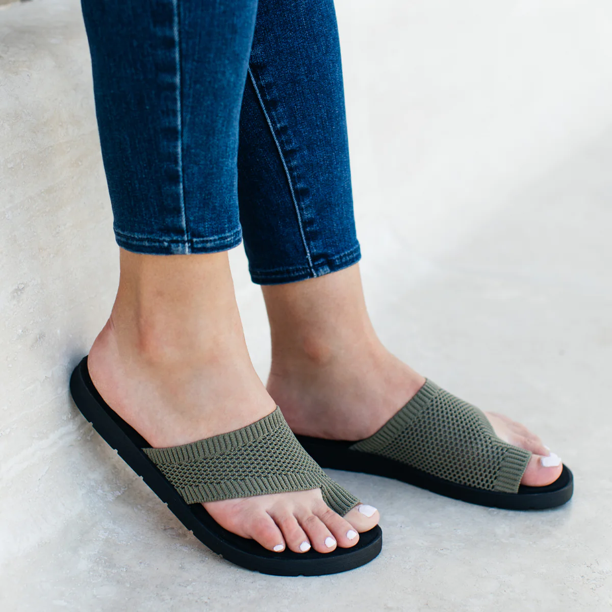 Feeza Knit Sandal - Image 7