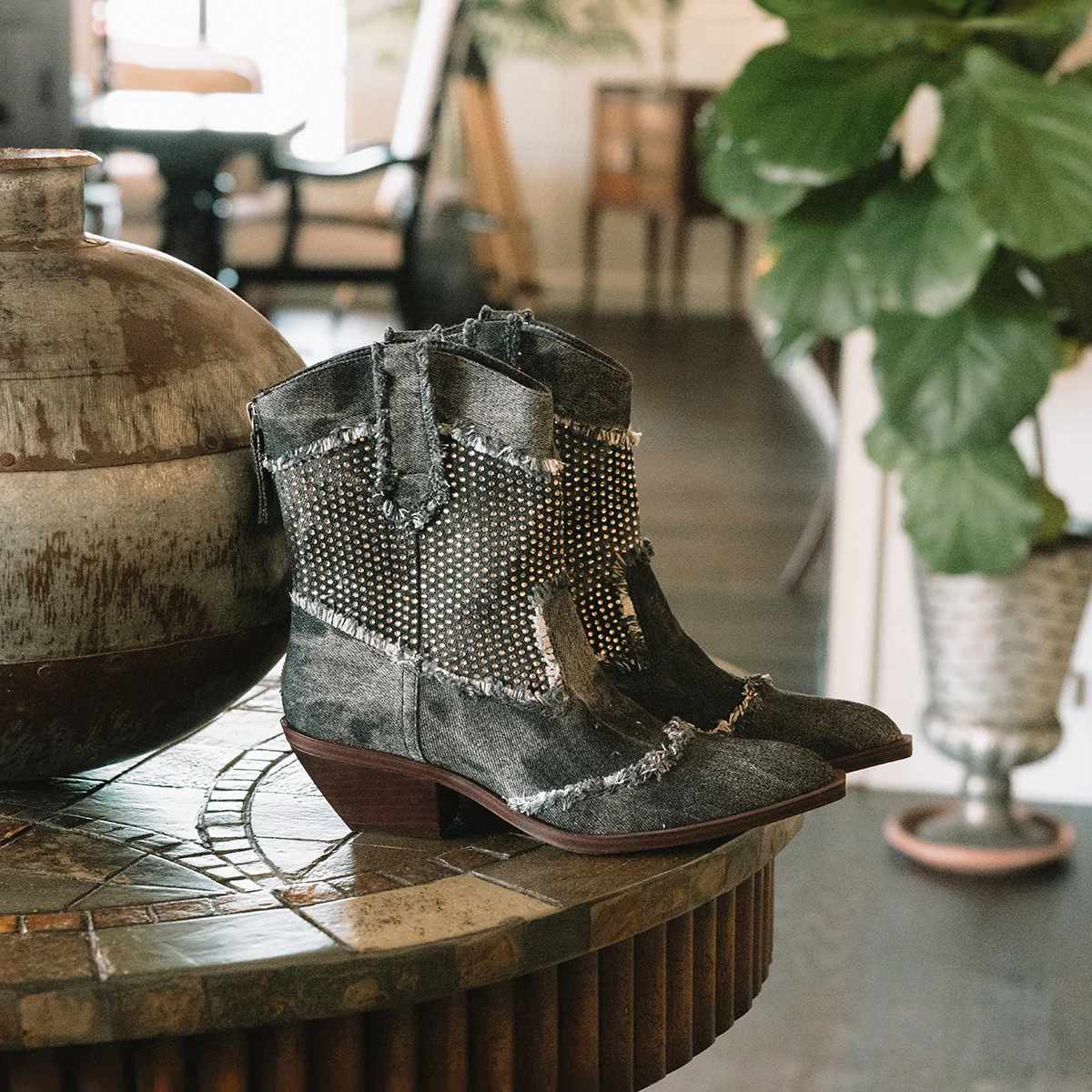 Lagos Rhinestone Boot - Image 10