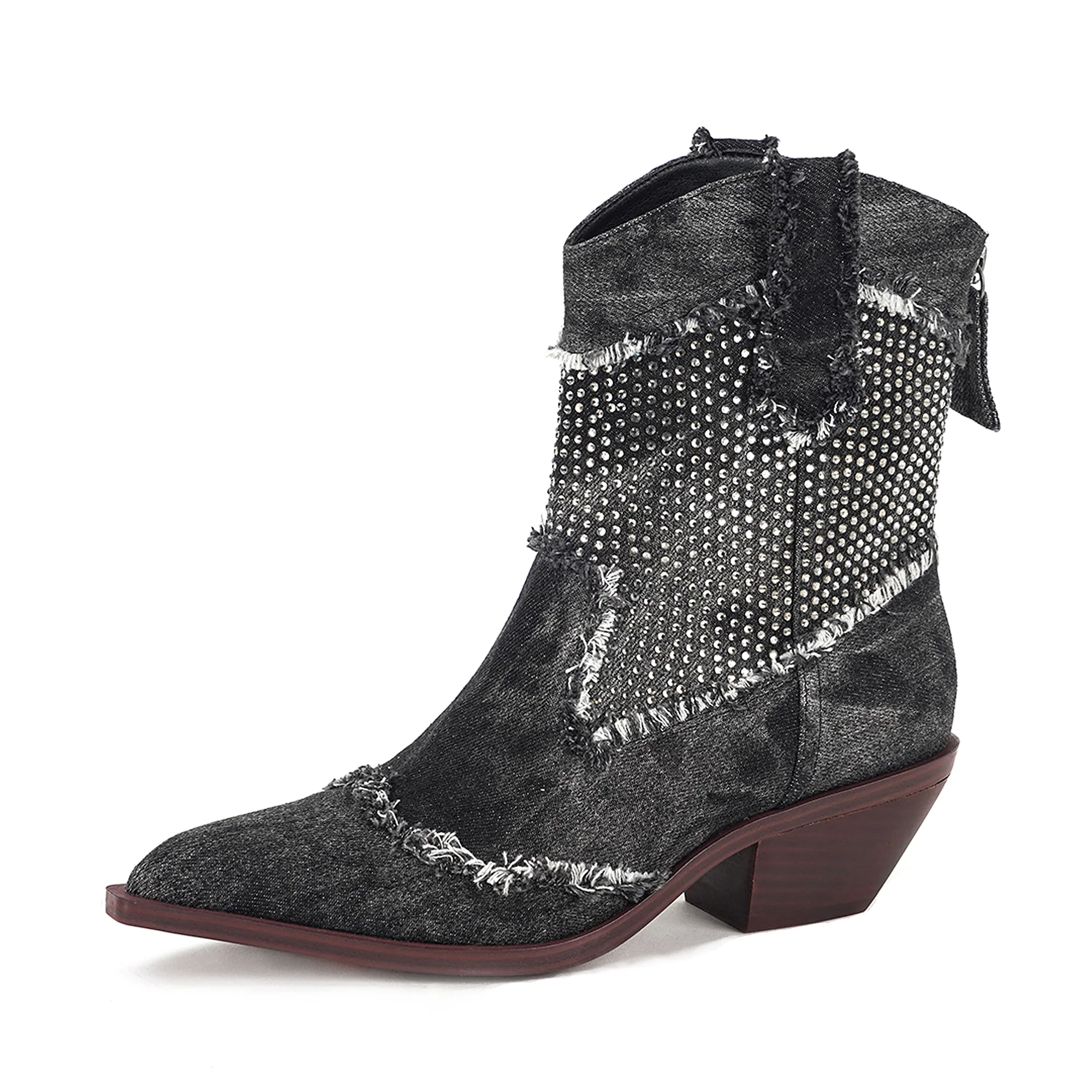 Lagos Rhinestone Boot - Image 2