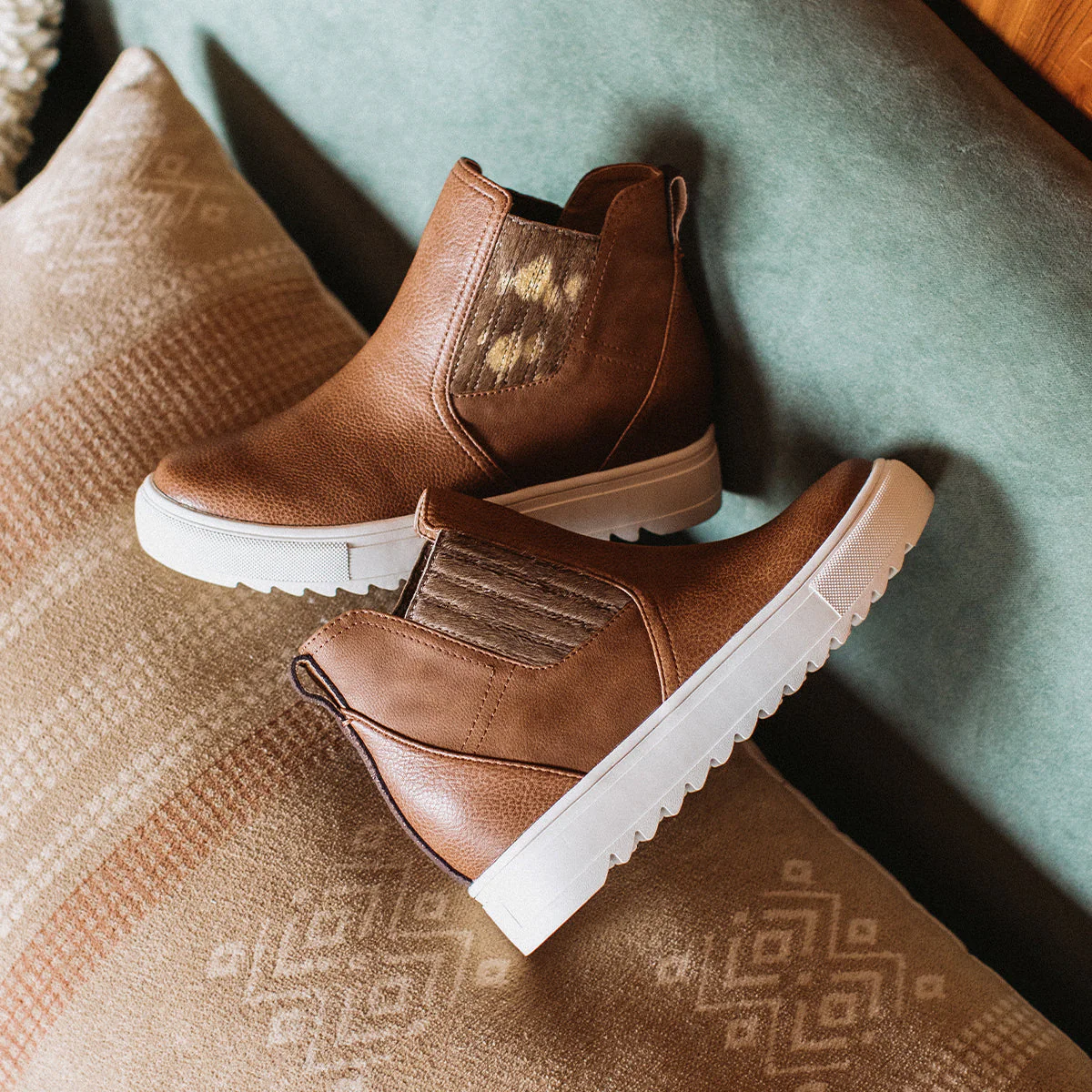 Malvena Wedge Sneaker Boot - Image 5