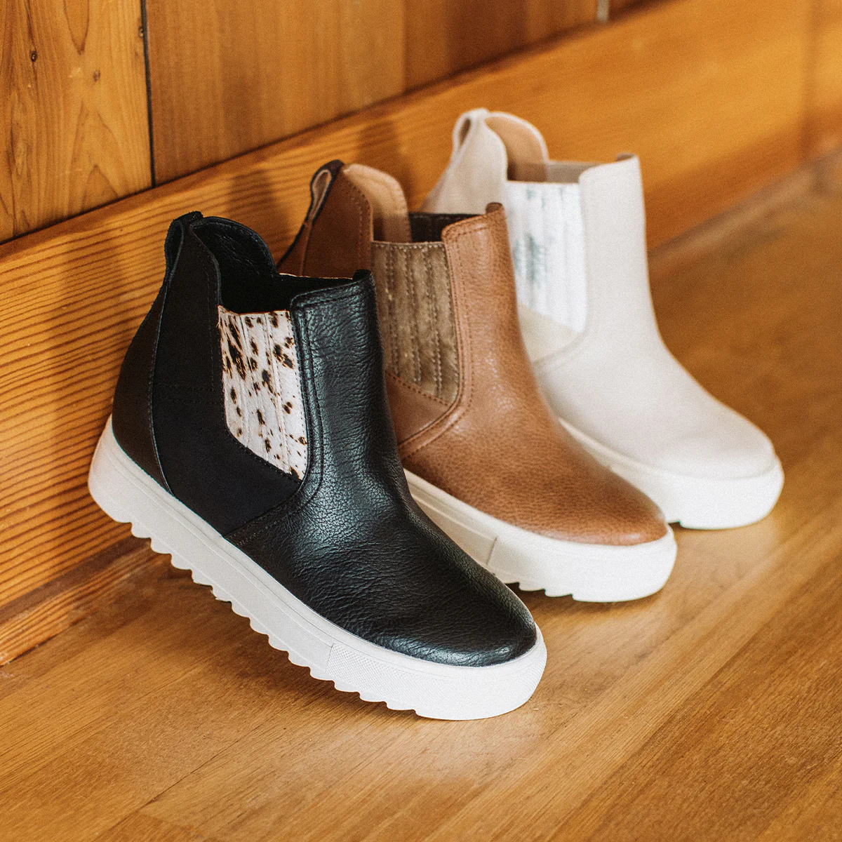 Malvena Wedge Sneaker Boot - Image 5
