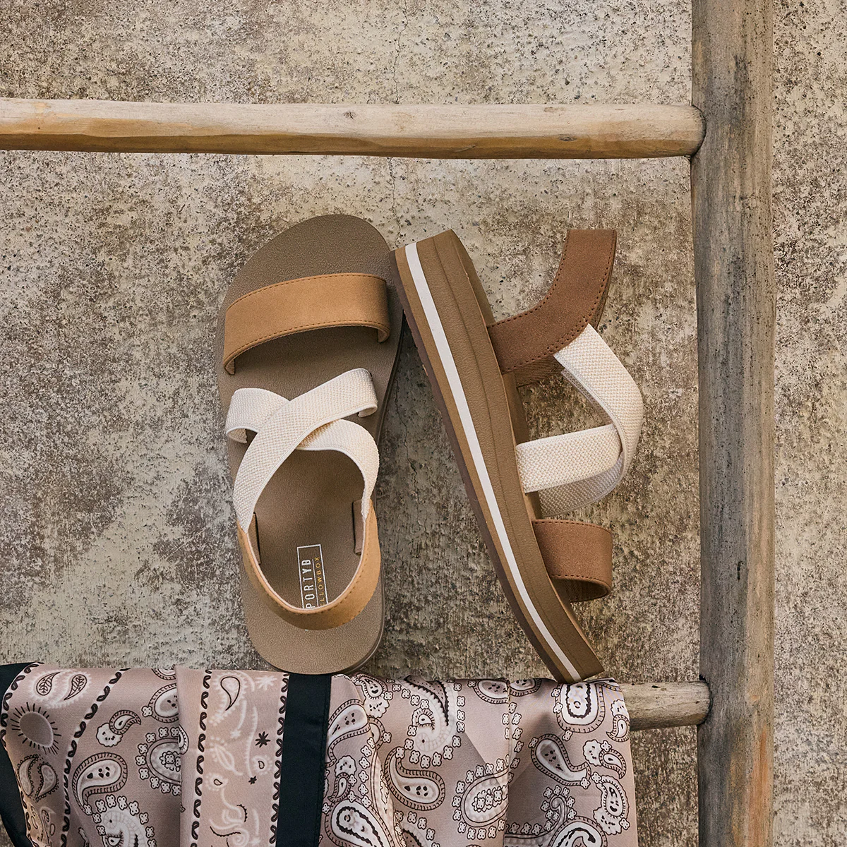 Manuela Flatform Sandal - Image 11