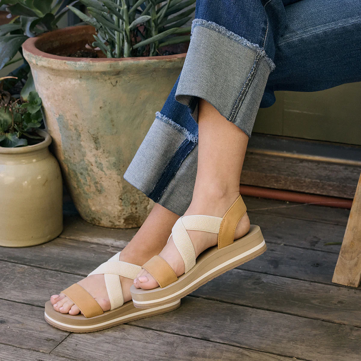 Manuela Flatform Sandal - Image 6