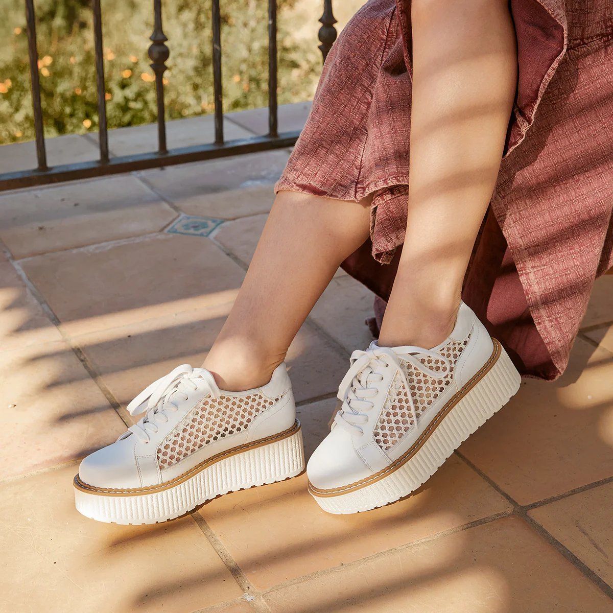 Mercer Mesh Flatform Sneaker - Image 10