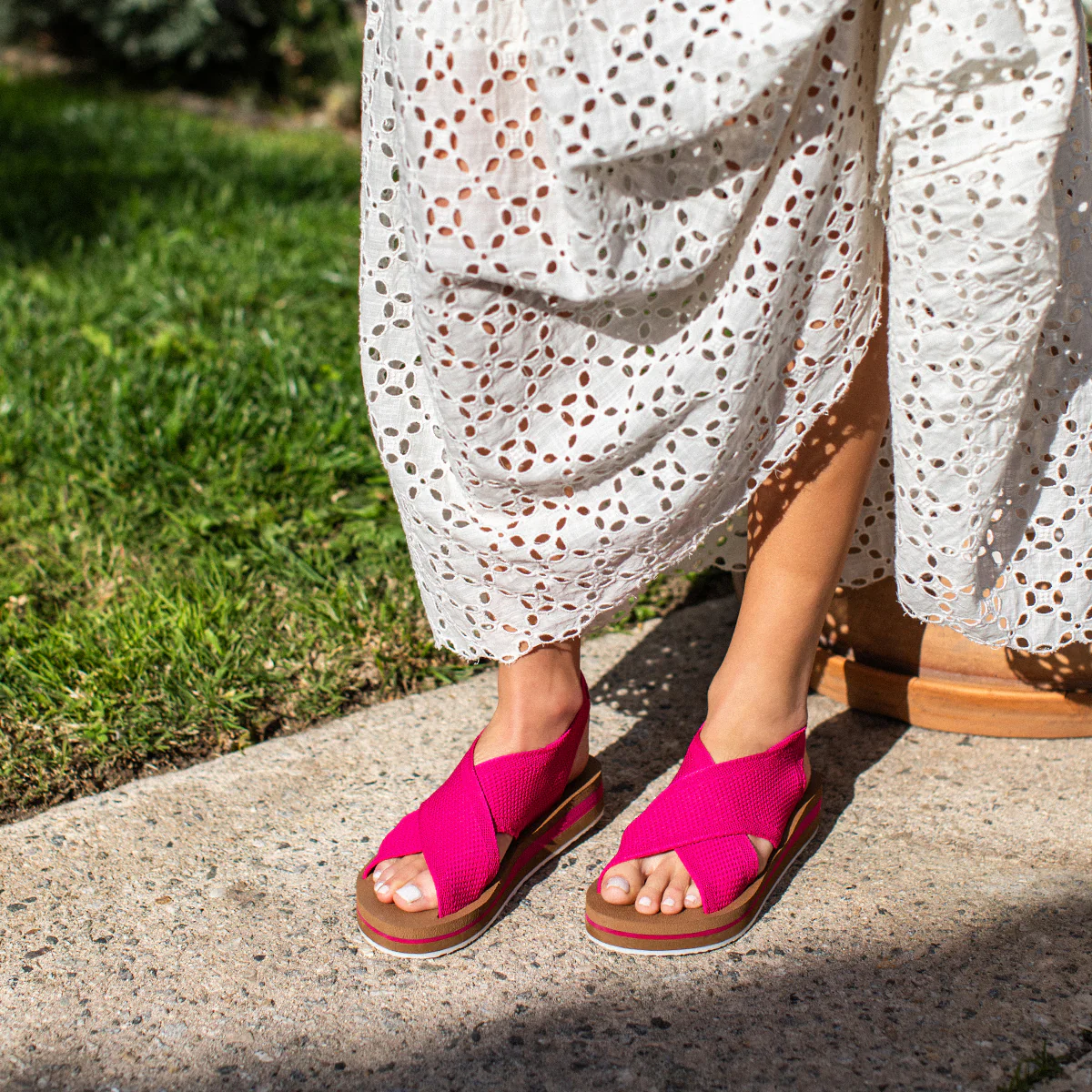 Miranda Knit Flatform Sandal - Image 16