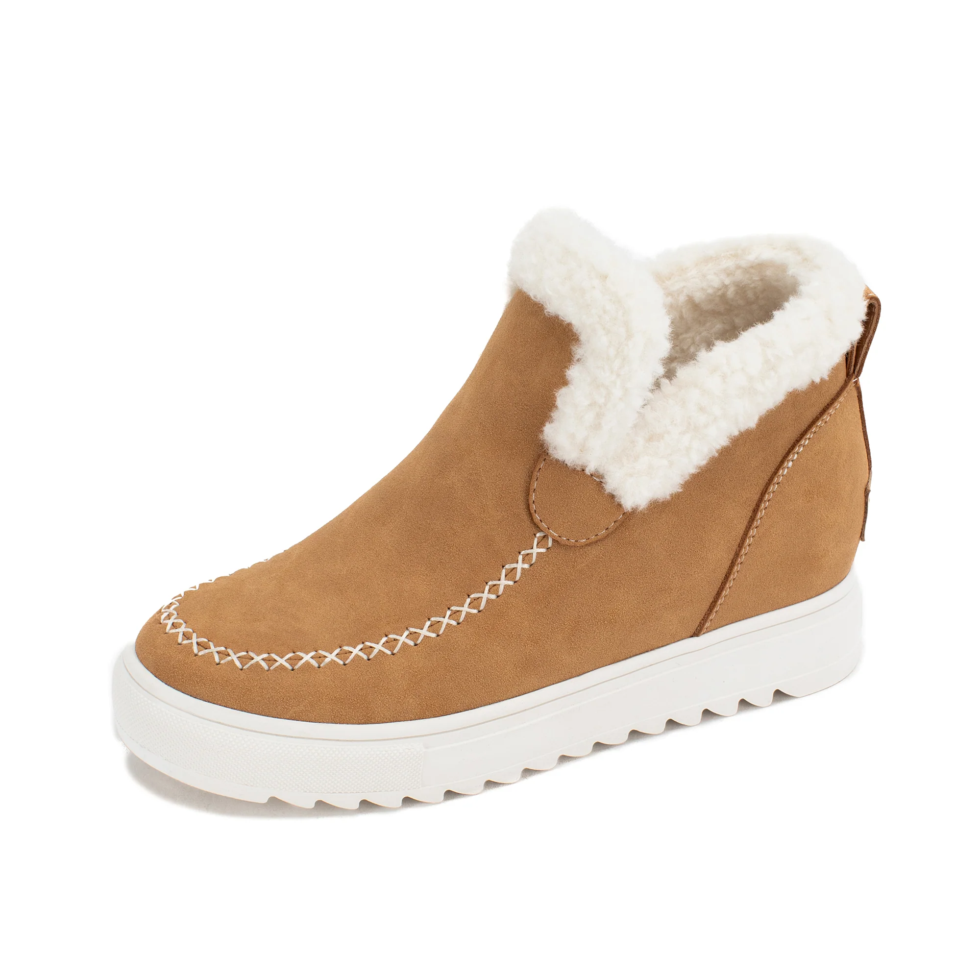 Moritz Shearling Wedge Sneaker - Image 2