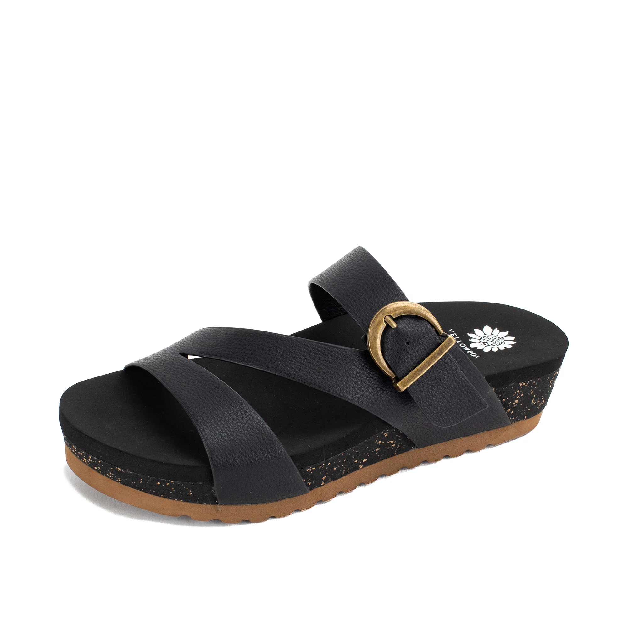 Rosette Flatform Sandal - Image 2