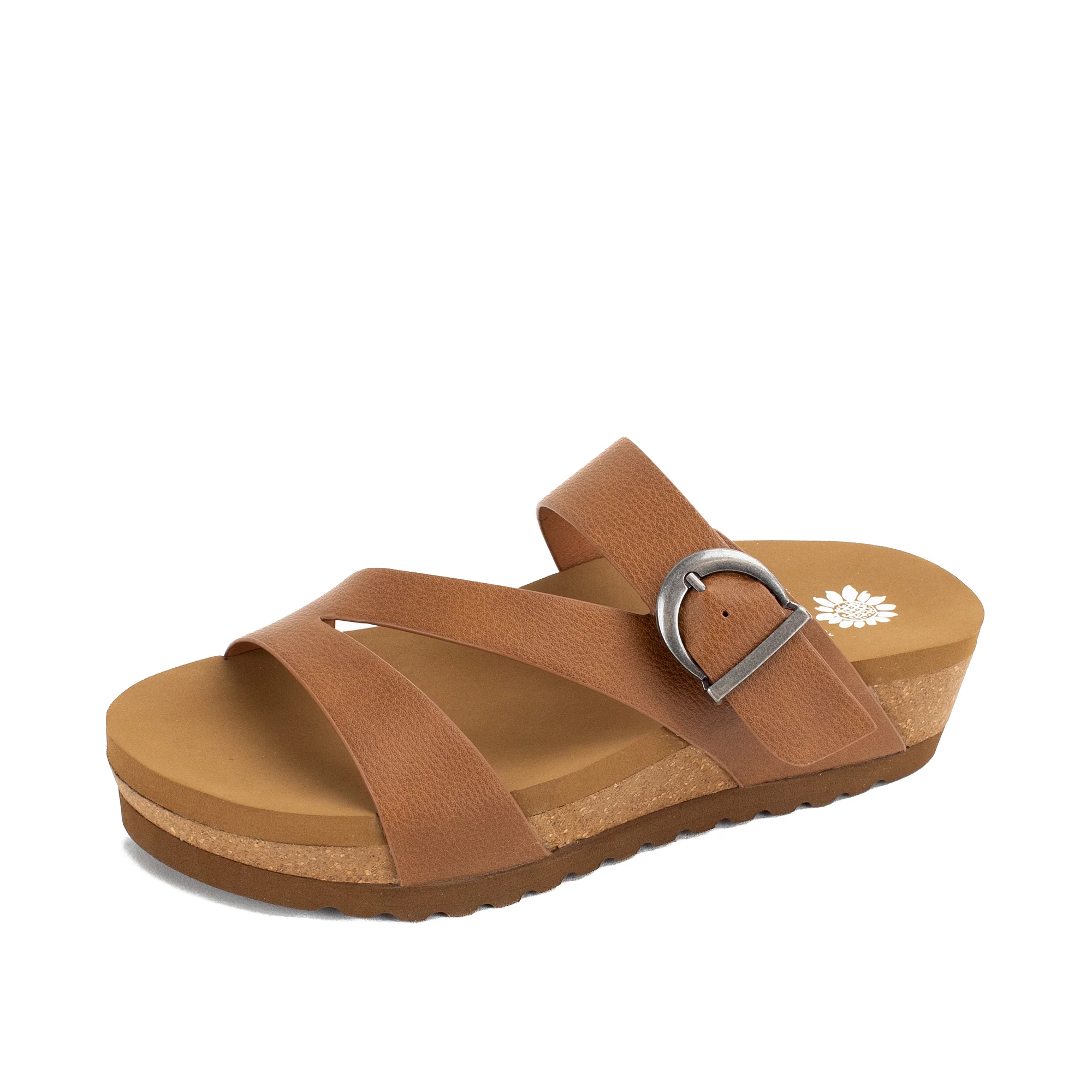 Rosette Flatform Sandal - Image 8
