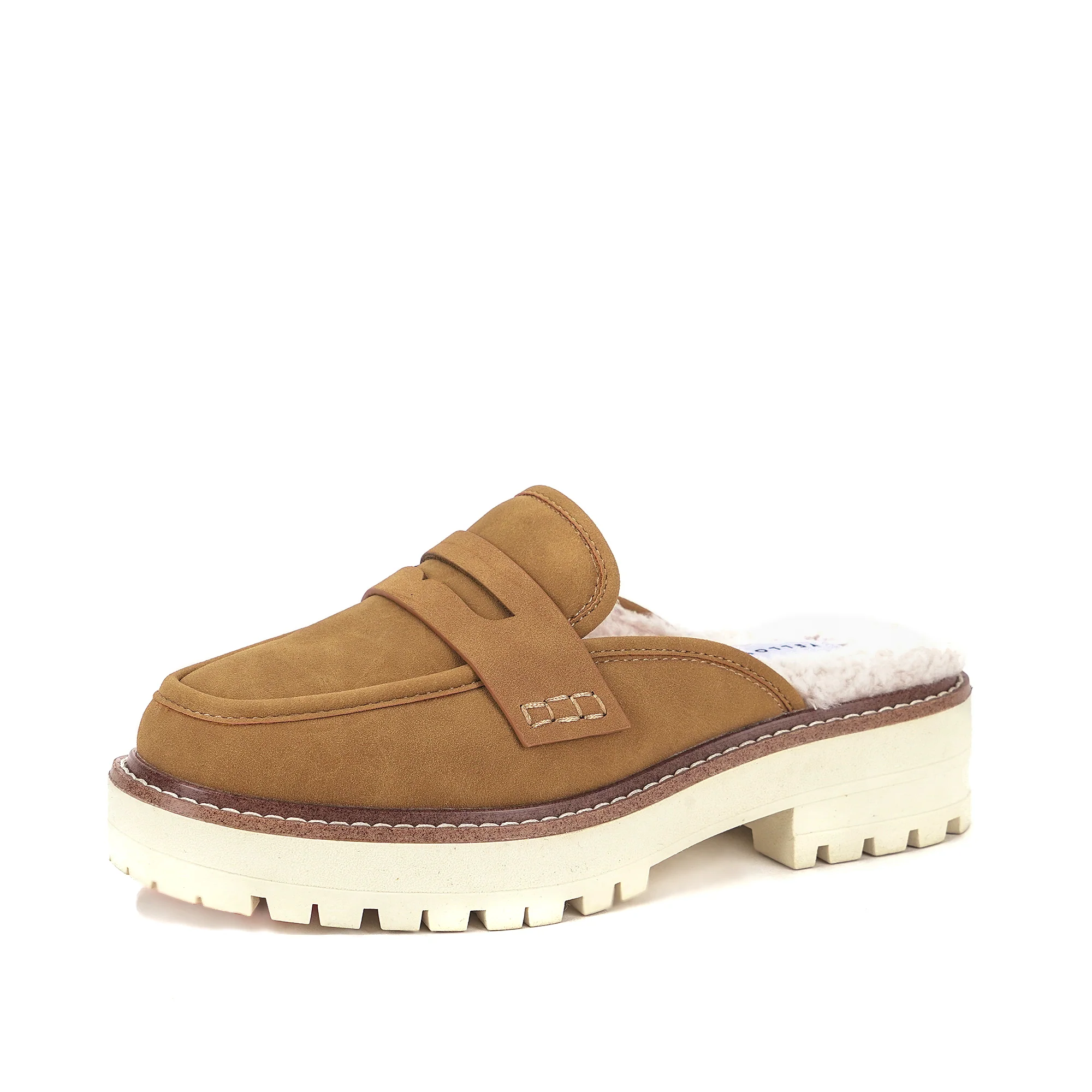 Shareen Shearling Loafer Mule - Image 12