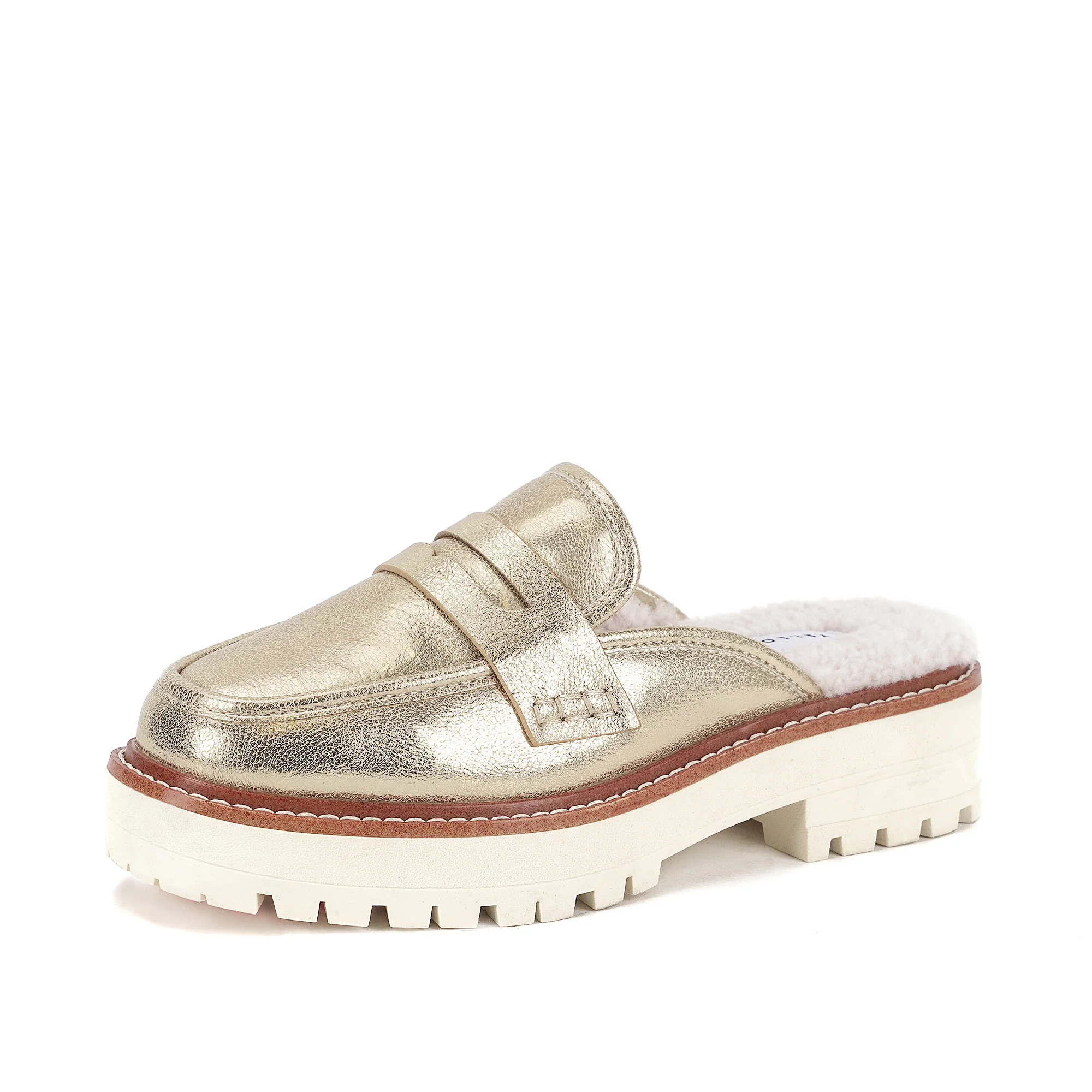 Shareen Shearling Loafer Mule - Image 2