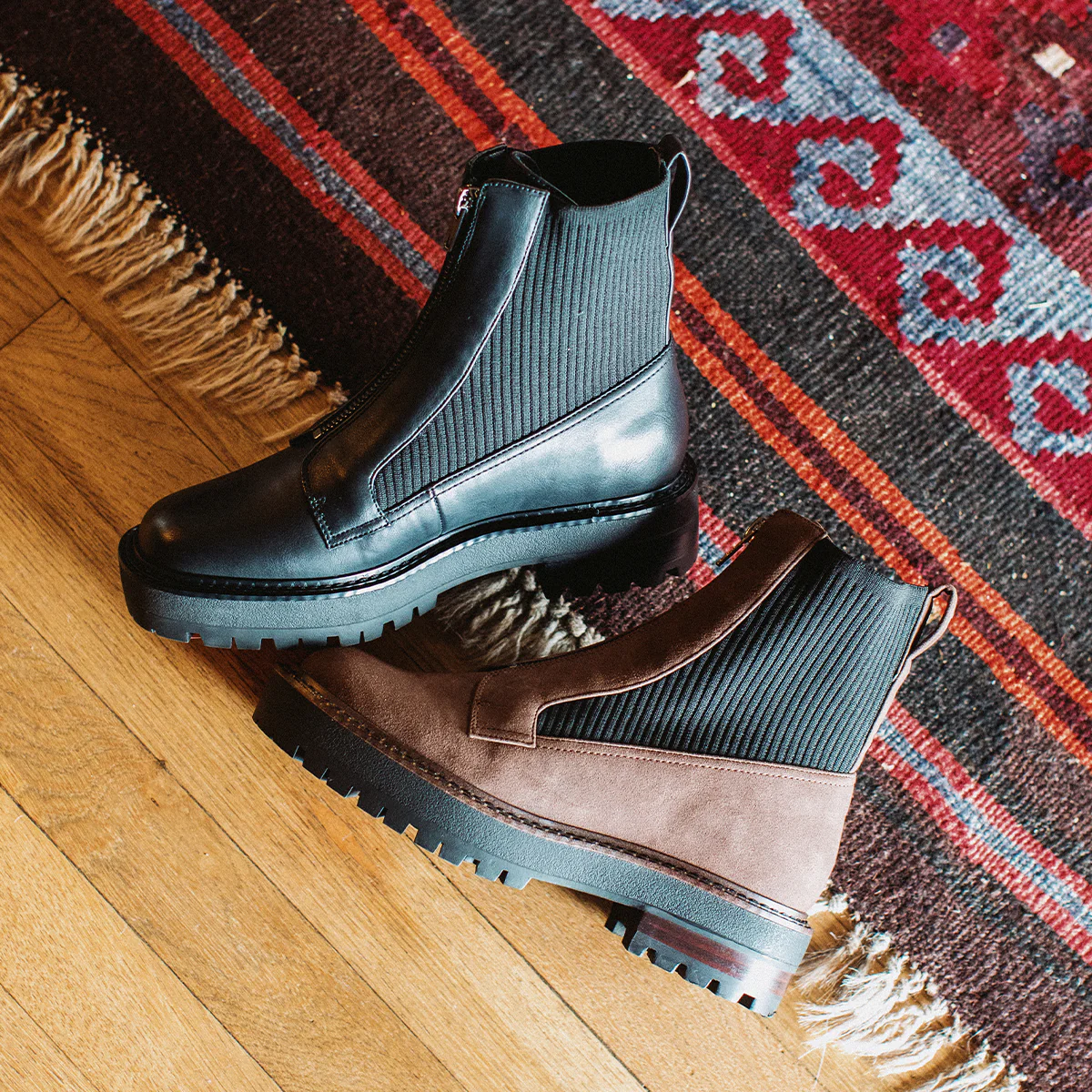 Spencer Knit Chelsea Boot - Image 6