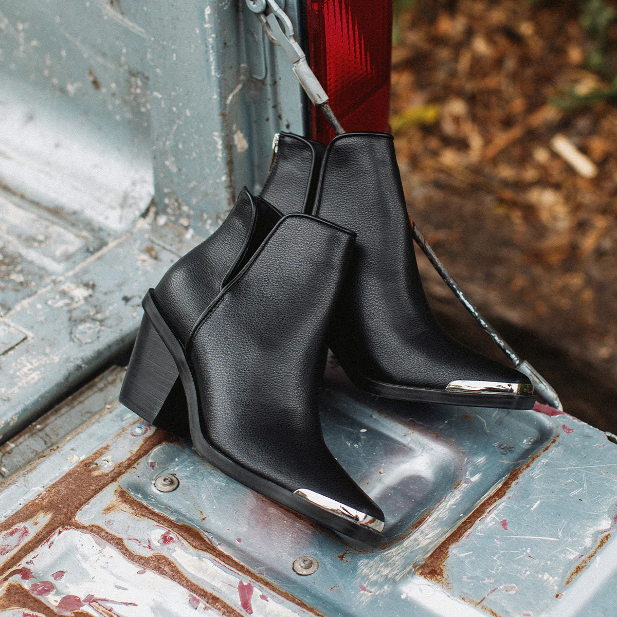 Valeska Cut-out Bootie - Image 12