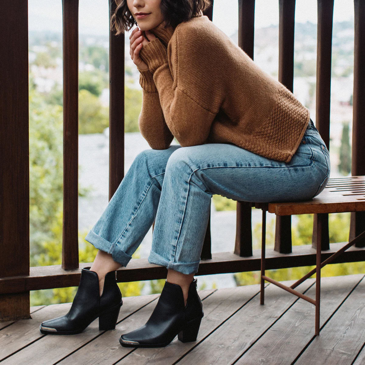 Valeska Cut-out Bootie - Image 7