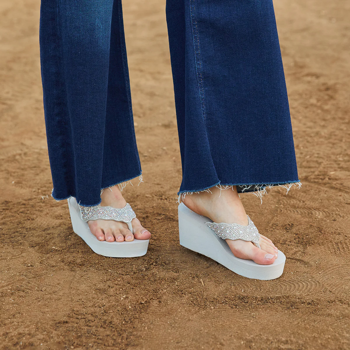 Winny Wedge Sandal - Image 10